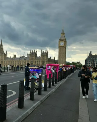 Big Ben and the Palace of Westminster in London, England