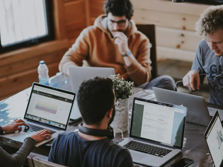 A digital marketing workspace with campaign planning and reporting